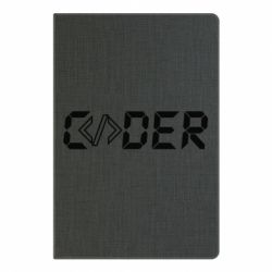 Блокнот з принтом Coder - PrintSalon