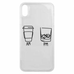 Чехол для iPhone Xs Max Coffee and whiskey - PrintSalon