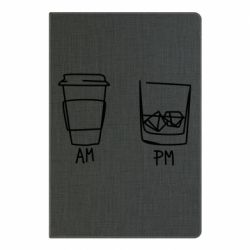 Блокнот с принто Coffee and whiskey - PrintSalon