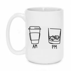 Чашка 420ml Coffee and whiskey - PrintSalon