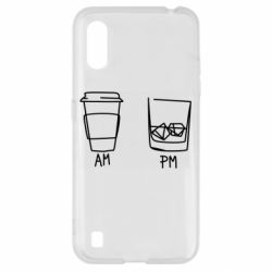 Чехол для Samsung A01/M01 Coffee and whiskey