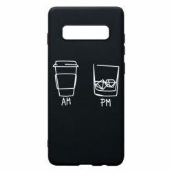 Чехол для Samsung S10+ Coffee and whiskey - PrintSalon