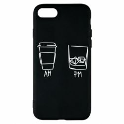 Чехол для iPhone 7 Coffee and whiskey - PrintSalon
