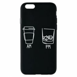 Чехол для iPhone 6/6S Coffee and whiskey - PrintSalon