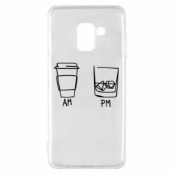 Чехол для Samsung A8 2018 Coffee and whiskey