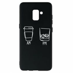 Чехол для Samsung A8+ 2018 Coffee and whiskey - PrintSalon