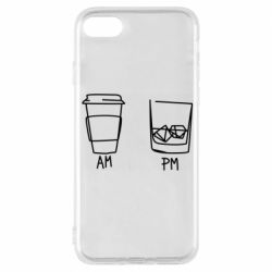 Чехол для iPhone 8 Coffee and whiskey - PrintSalon