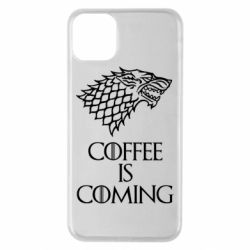 Чехол для iPhone 11 Pro Max Coffee is coming - PrintSalon