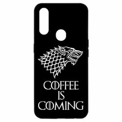 Чехол для Oppo A31 Coffee is coming - PrintSalon