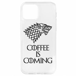 Чехол для iPhone 12 Pro Coffee is coming - PrintSalon