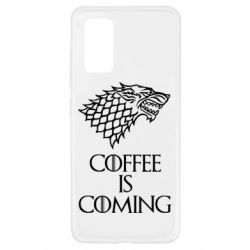 Чехол для Samsung A32 4G Coffee is coming - PrintSalon