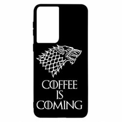 Чехол для Samsung S21 Coffee is coming