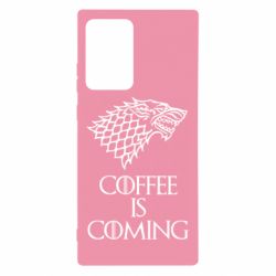 Чехол для Samsung Note 20 Ultra Coffee is coming - PrintSalon