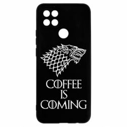 Чехол для Oppo A15s/A15 Coffee is coming - PrintSalon