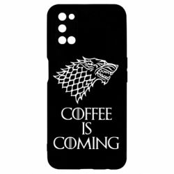 Чехол для Oppo A52/A72/A92 Coffee is coming - PrintSalon