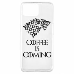 Чехол для Oppo A73 Coffee is coming - PrintSalon