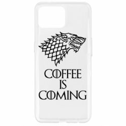 Чехол для Oppo Reno 4 Lite Coffee is coming - PrintSalon