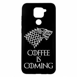 Чехол для Xiaomi Redmi Note 9/Redmi 10X Coffee is coming - PrintSalon