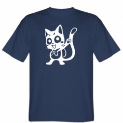 Мужская футболка Stedman Color cat Fairy Tail - PrintSalon