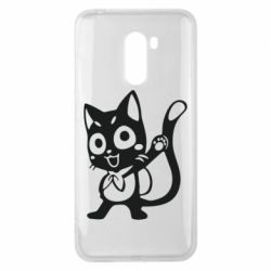 Чехол для Xiaomi Pocophone F1 Color cat Fairy Tail - PrintSalon