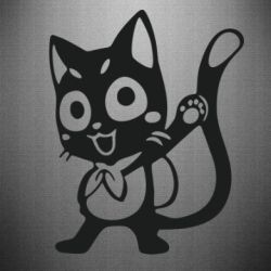 Наклейка Color cat Fairy Tail - PrintSalon