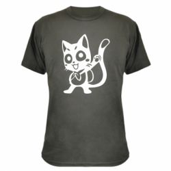 Камуфляжная футболка Color cat Fairy Tail - PrintSalon