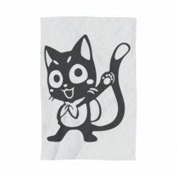 Полотенце с принтом Color cat Fairy Tail - PrintSalon