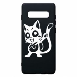Чехол для Samsung S10+ Color cat Fairy Tail - PrintSalon