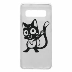 Чехол для Samsung S10 Color cat Fairy Tail - PrintSalon