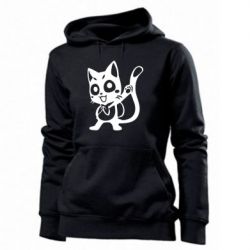 Женское худи Color cat Fairy Tail - PrintSalon