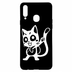 Чехол для Samsung A20s Color cat Fairy Tail - PrintSalon