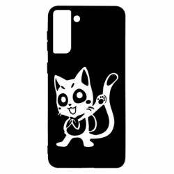 Чехол для Samsung S21 Ultra Color cat Fairy Tail - PrintSalon