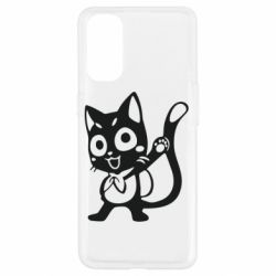 Чехол для Oppo Reno 4 Color cat Fairy Tail - PrintSalon