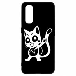 Чехол для Oppo Find X2 Color cat Fairy Tail - PrintSalon