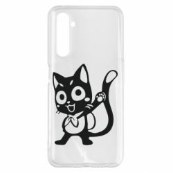 Чехол для Realme 6 Pro Color cat Fairy Tail - PrintSalon