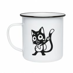 Кружка эмалированная Color cat Fairy Tail - PrintSalon