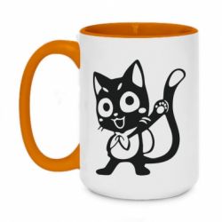 Чашка двухцветная 420ml Color cat Fairy Tail - PrintSalon
