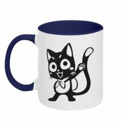 Чашка двухцветная 320ml Color cat Fairy Tail - PrintSalon