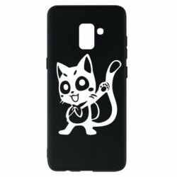 Чехол для Samsung A8+ 2018 Color cat Fairy Tail - PrintSalon