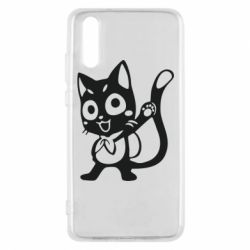 Чехол для Huawei P20 Color cat Fairy Tail - PrintSalon