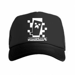 Кепка-тракер Color Minecraft - PrintSalon