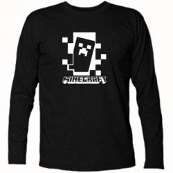 Футболка с длинным рукавом Color Minecraft - PrintSalon
