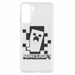 Чехол для Samsung S21+ Color Minecraft - PrintSalon