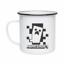 Кружка эмалированная Color Minecraft - PrintSalon