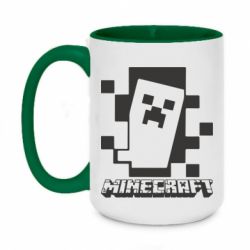 Чашка двухцветная 420ml Color Minecraft - PrintSalon