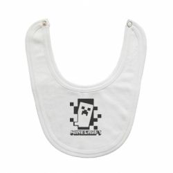 Слюнявчик  Color Minecraft - PrintSalon