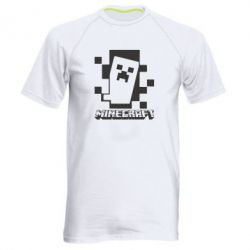 Чоловіча футболка для спорту Color Minecraft