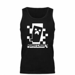 Мужская майка Color Minecraft - PrintSalon