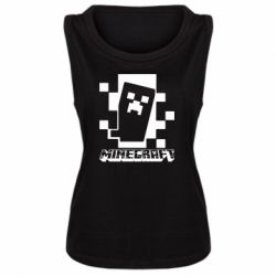 Женская майка Color Minecraft - PrintSalon