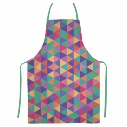 Фартух з 3D принтом Color triangle - PrintSalon
